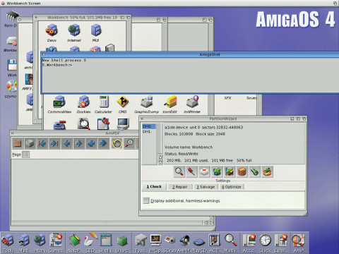 AmigaOS 4 Pre-release