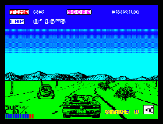 Outrun ZX Spectrum