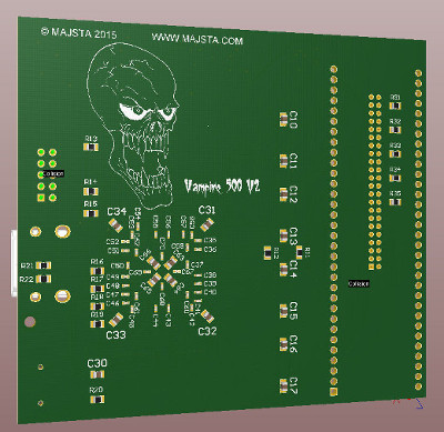 Projekt karty Vampire dla A500