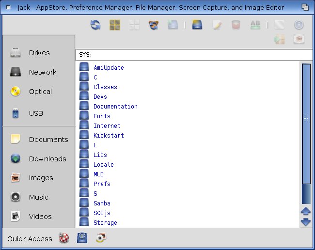 Jack 0.9 Beta - File Manager