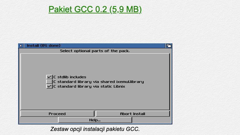 GCC-Pack 0.2 dla klasyka