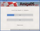 AmigaOS 4.1 - proces instalacji