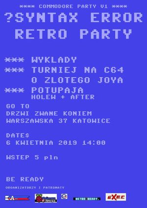 Syntax Error Retro Party