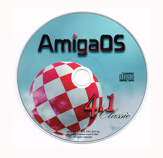 AmigaOS 4.1 Classic CD-ROM